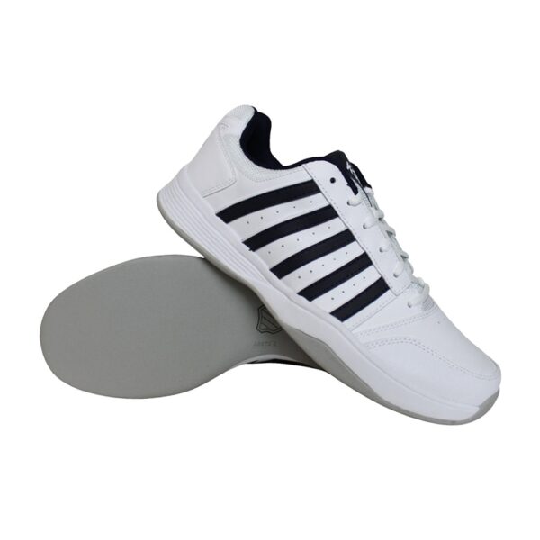 K-Swiss Court Smash Carpet tennisschoenen heren wit/marine -