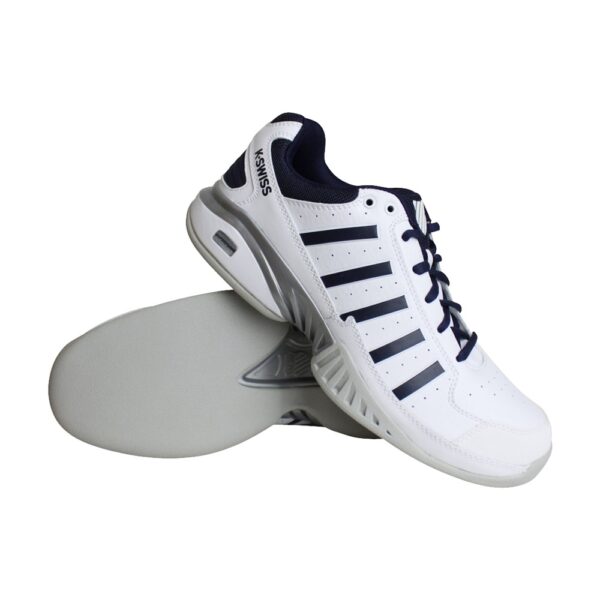 K-Swiss Receiver IV Carpet tennisschoenen heren wit/marine -