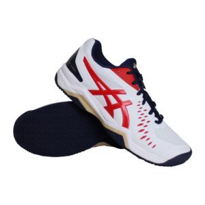 Asics Gel-Challenger 12 Clay tennisschoenen heren wit/rood -