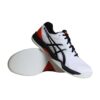 Asics Gel-Dedicate 6 Indoor tennisschoenen heren wit/oranje -