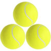 3x Mega tennisballen XXL geel 22 cm speelgoed/sportartikelen -