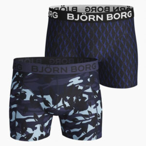 Björn Borg Camo Floral boxershorts marine/blauw -