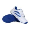 K-Swiss Court Smash Strap Omni tennisschoenen jongens wit/blauw -