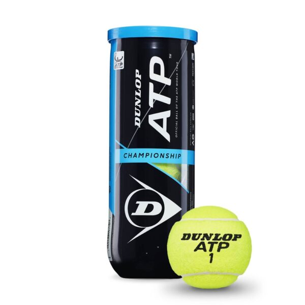 Dunlop ATP Championship tennisballen 3tin geel -