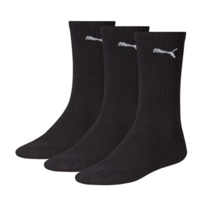 Puma hoog 3 paar sokken zwart -
