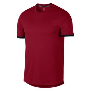 Nike Dry Top shirt heren bordeaux rood -