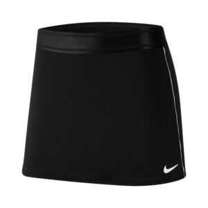 Nike Court Dry Straight tennisrokje dames zwart/wit -