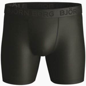 Björn Borg Solid Performance boxershort 1-pack heren donker groen -
