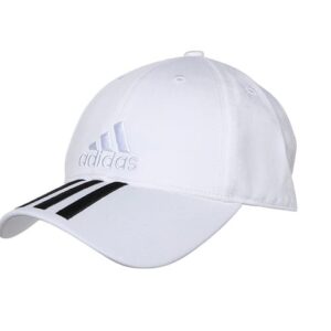 Adidas 3S cap cotton unisex wit/zwart -