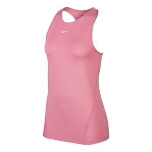 Nike Pro All Over Mesh tanktop dames roze -