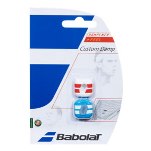 Babolat demper Custom 2 stuks rood/blauw -