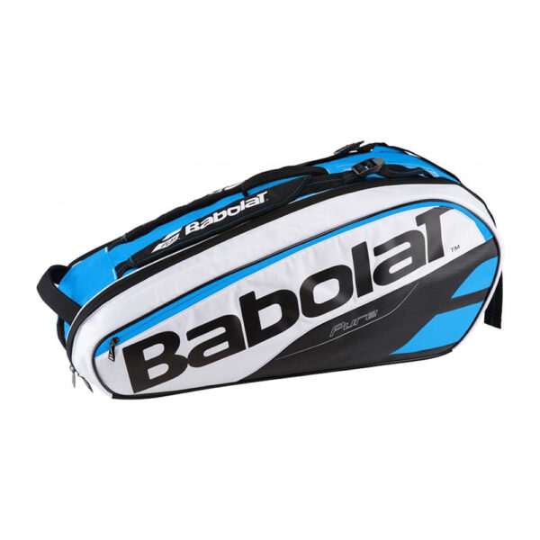 Babolat Pure tennistas 6 rackets zwart/blauw/wit -