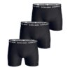 Björn Borg Solids boxershorts 3-pack heren zwart -