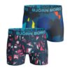 Björn Borg Splinter boxershorts heren marine/paars -