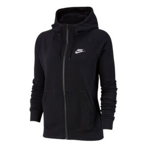 Nike Essential Fleece vest dames zwart -