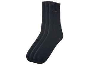 Camano hoge sokken 3 paar zwart -