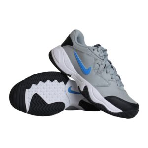 Nike Court Lite tennisschoenen jongens grijs -