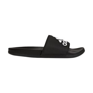 adidas Adilette Cloudfoam Plus slippers heren zwart/wit -
