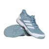 adidas Adizero Club tennisschoenen meisjes licht blauw/wit -