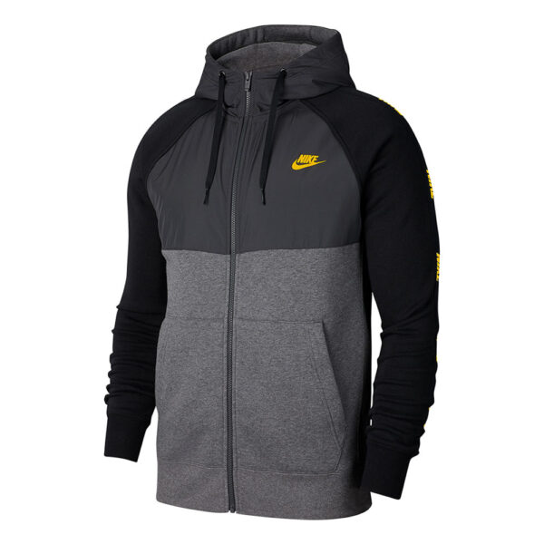 Nike Sportswear FZ vest heren zwart/grijs -