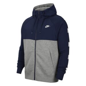 Nike Sportswear FZ vest heren marine/grijs -