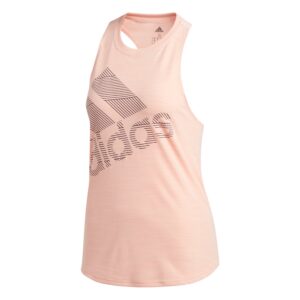 adidas BOS Logo tanktop dames licht roze -