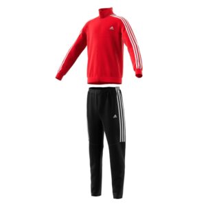adidas Tiro trainingspak jongens rood/zwart/wit -