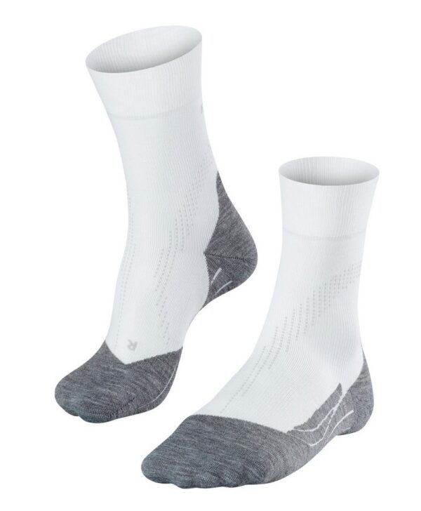 Falke stabilizing sokken heren wit/grijs -