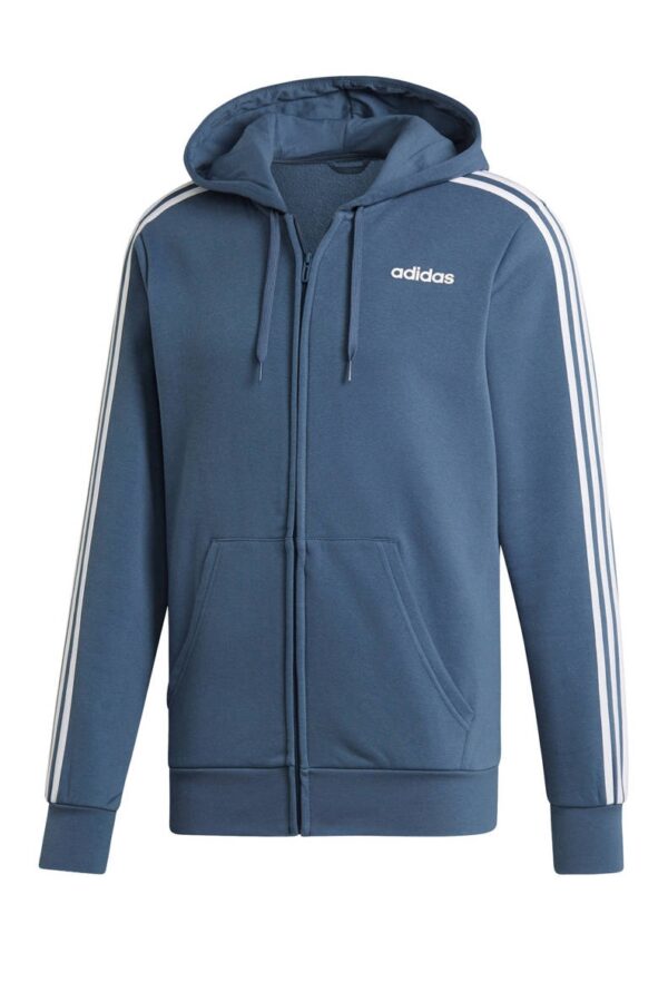 adidas Essentials 3-Stripes vest heren blauw/wit -