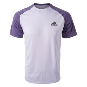 adidas Club Colourblock shirt heren lila paars -