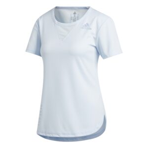 adidas Heat Ready 3-Stripes shirt dames licht blauw -
