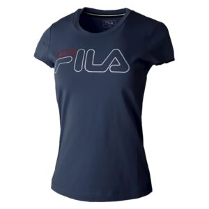 Fila Reni shirt dames marine/logo -