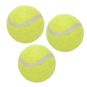 Free and Easy tennisballen 6 cm geel 3 stuks -