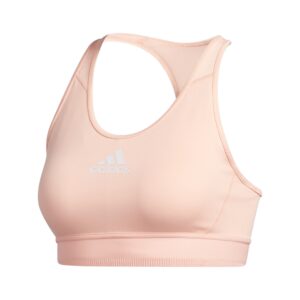 adidas Alphaskin sport bh dames roze -