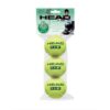 Head Stage 1 tennisballen 3 stuks groen/geel -