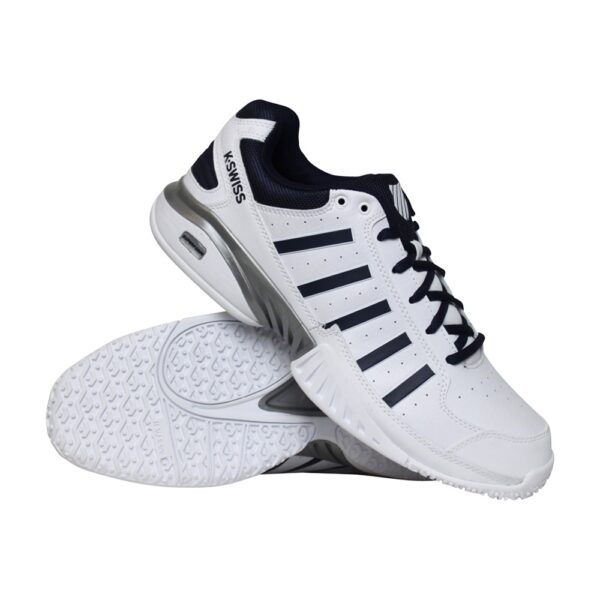 K-Swiss Receiver Omni IV tennisschoenen heren wit/marine -