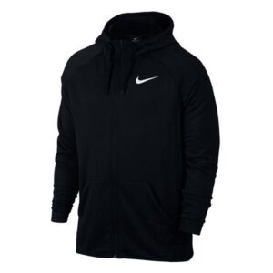 Nike Dry FZ Fleece vest heren zwart -