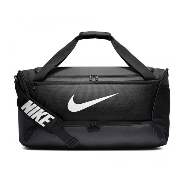 Nike Brasilia medium duffel sporttas zwart -