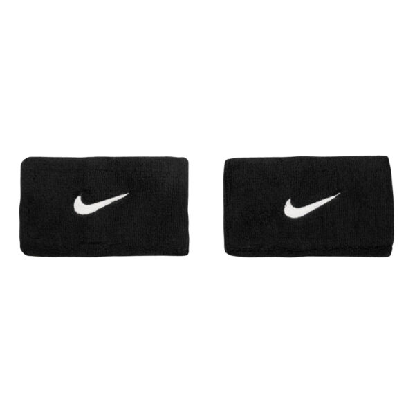 Nike bredere polsbanden zwart -