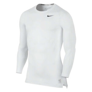 Nike Pro Cool Compression LS thermoshirt heren wit -