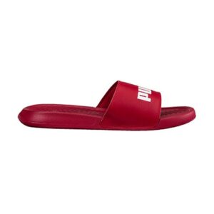 Puma Popcat slippers unisex rood/wit -