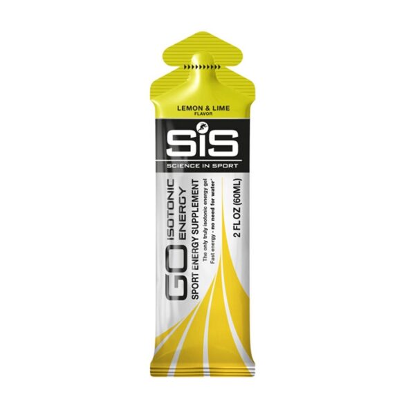 SIS Go Isotonic Gel Lemon en Lime sportvoeding 1 x 60 ml -