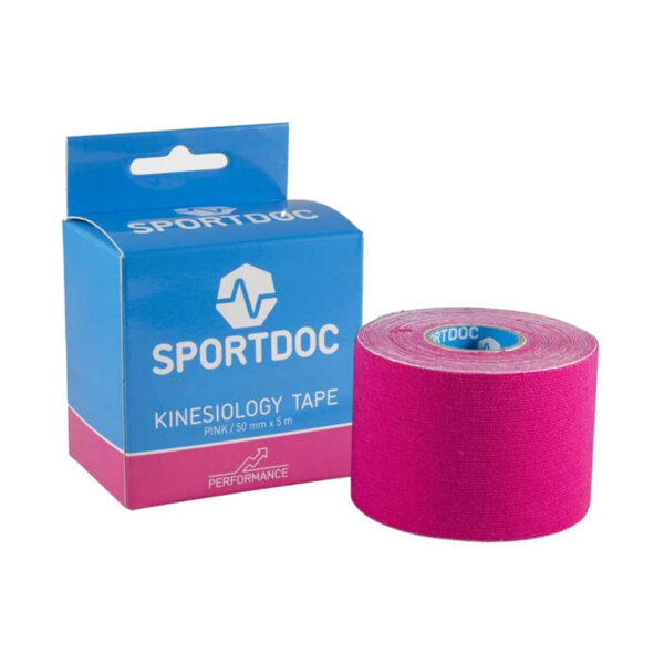 SportDoc Kinesiology tape roze -