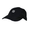 Wilson Woven cap zwart -